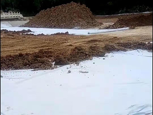 山西大同，公園景觀湖防滲工程－2019年